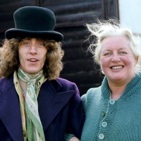 The Who: Roger Daltrey with neighbour (right) and girlfriend (far left)