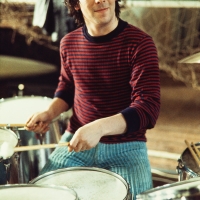 The Who: drummer Keith Moon during 'Tommy' rehearsal session.